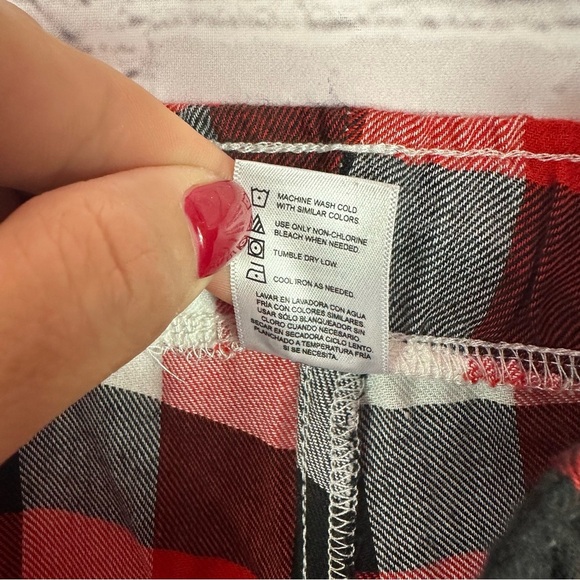 concepts sports sleepwear TTU texas tech red raiders Plaid Pajama Pants sz L - Picture 4 of 9